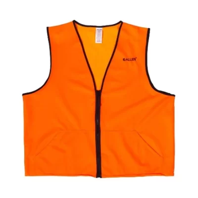 Allen Company Deluxe Blaze Orange Safety & Hunting Vest, Large