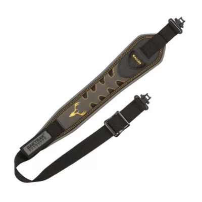 Allen Company Aspen Nubuck BackTrak 2-Point Rifle and Shotgun Sling - Poignée en caoutchouc avec pivotants - Idéal pour la chass