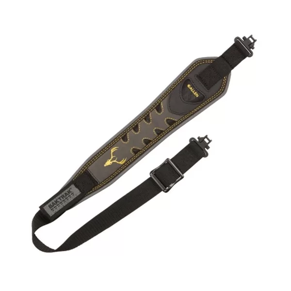 Allen Company Aspen Nubuck BackTrak 2-Point Rifle and Shotgun Sling - Poignée en caoutchouc avec pivotants - Idéal pour la chass