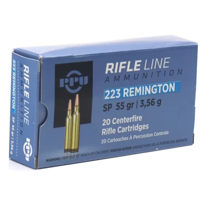 Rifle Line Ammunition 223 Remington SP 55gr 3,56g