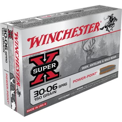 Winchester super x 30-06 sprg 150gr power-point
