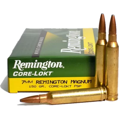 Remington 7mm Remington mag 150gr Core-Lokt PSP