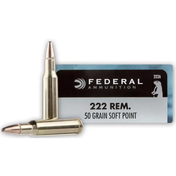 Federal 222 Rem 50 gr SP