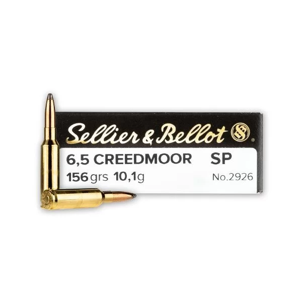 Sellier & Bellot 6.5 Creedmoor 156gr SP