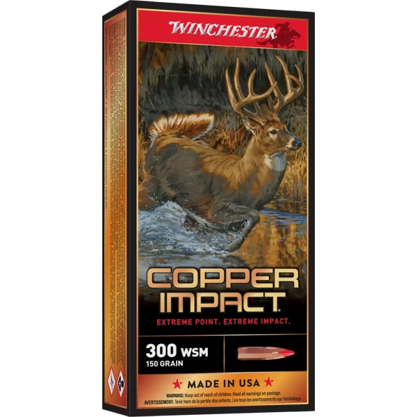 Winchester 300 WSM 150gr Copper Impact