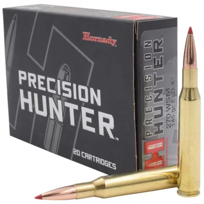 Hornady Precision Hunter 270 WSM 145gr ELD-X