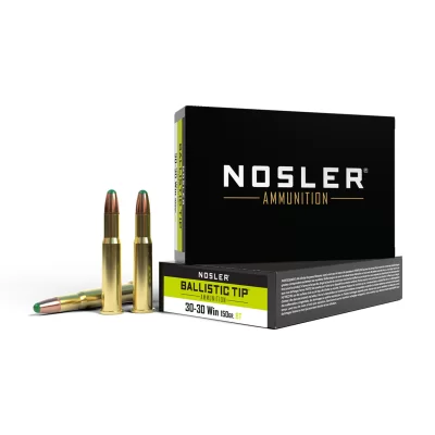 Nosler Ballistic Tip Ammunition, 30-30, 150gr, Ballistic Tip