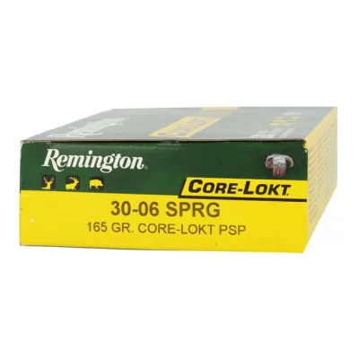 Remington core-lokt 30-06 sprg 165gr psp