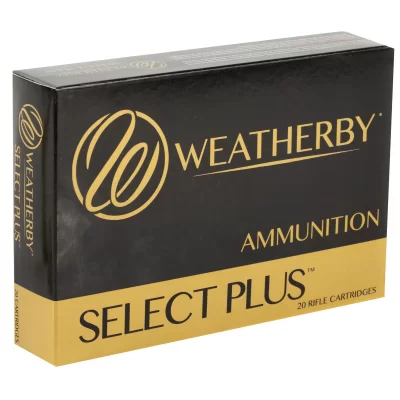 Weatherby select plus ultra-high velocity ammunition 300 wby mag 180gr ttsx