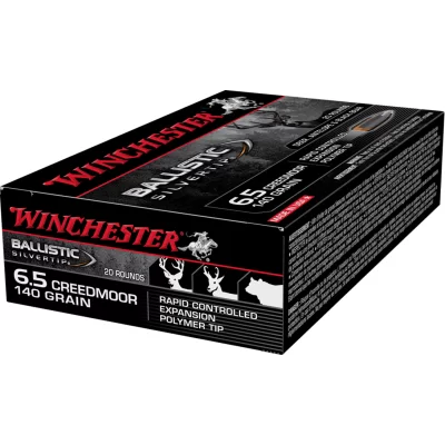 Winchester Ballistic Silvertip 6.5 Creedmoor 140gr Rapid Controlled Expansion Polymer Tip