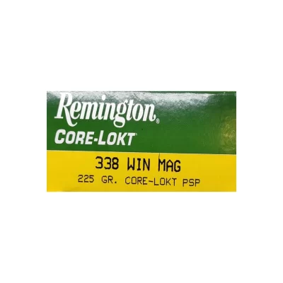 Remington Core-Lokt 338 Win Mag 225gr PSP