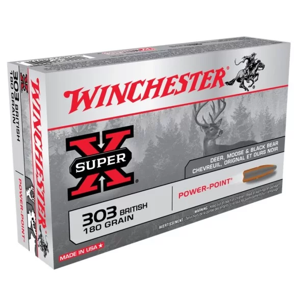 Winchester Super X 303 British 180gr Power-Point