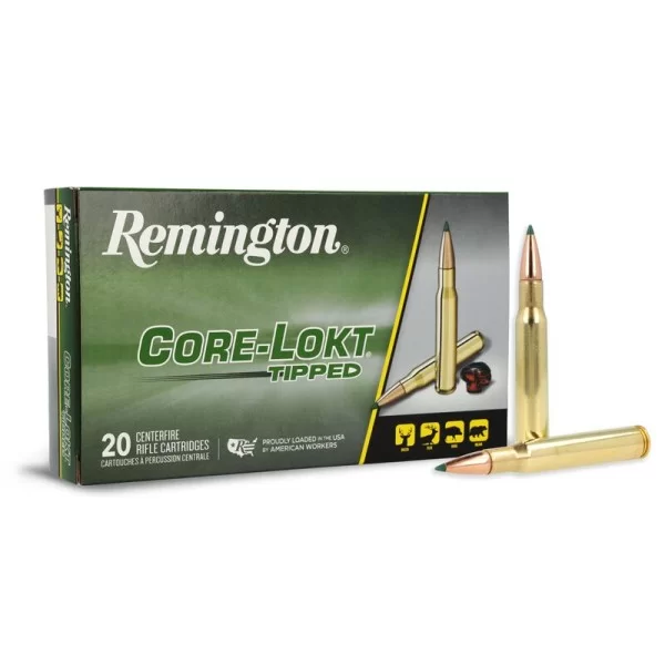 Remington Core-Lokt 30-06 SPRG 180gr Tipped