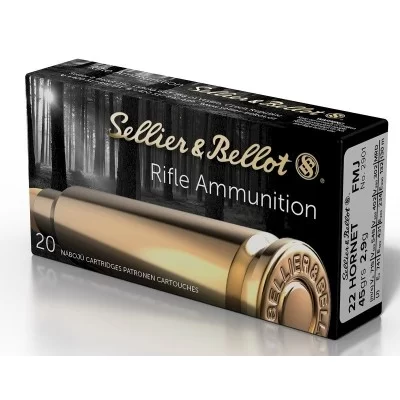 Sellier & Bellot 22 Hornet 45gr FMJ