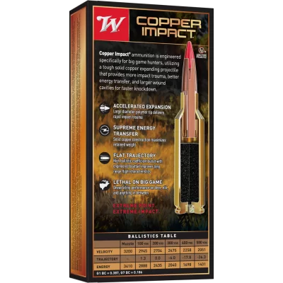 Winchester 300 WSM 150gr Copper Impact