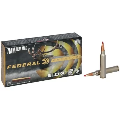 Federal Premium 7mm rem mag 162gr ELD-X