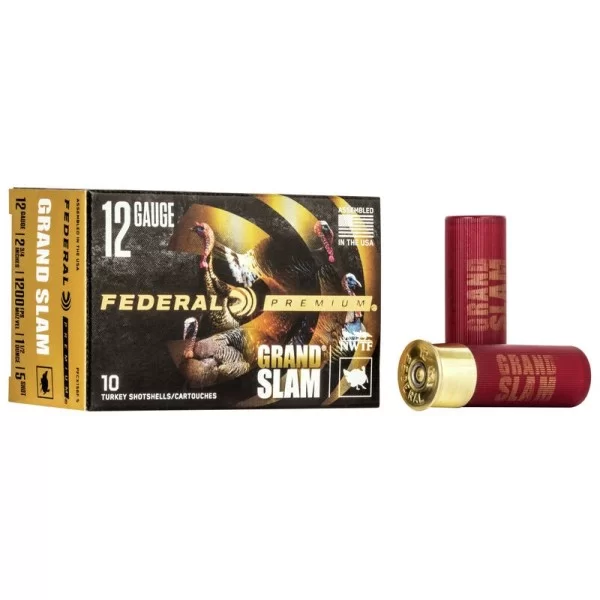 Federal Premium grand slam 12ga 2 3/4in 1200fps 1 1/2oz 5 shot