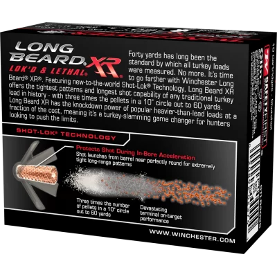 Winchester Long beard XR 20ga 3in 1000fps 1 1/4 oz shot 5 