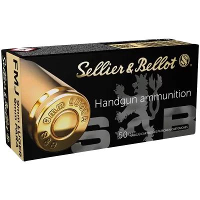 Sellier & Bellot 9mm Luger 124gr FMJ