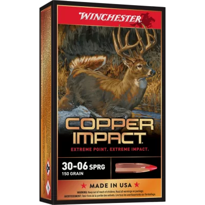 Winchester 30-06 sprg 150gr copper impact