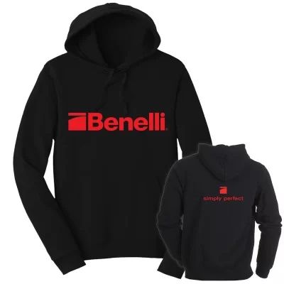Sweat à capuche de marque Benelli - Noir