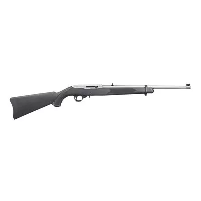 Ruger 10/22 Carbine 22 LR Black Synthetic Clear Satin stainless 18.5" Barrel