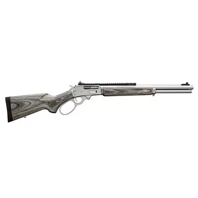 Marlin 1895 SBL Lever-Action Rifle 45-70 Govt Grey Laminate Polished Stainless 19" Threaded Barrel