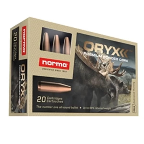 NORMA ORYX premium bonded core 30-06 165GR