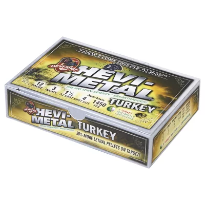 Hevi-metal turkey 12ga 3 1/2 1 1/2 oz 4 shot 1450fps