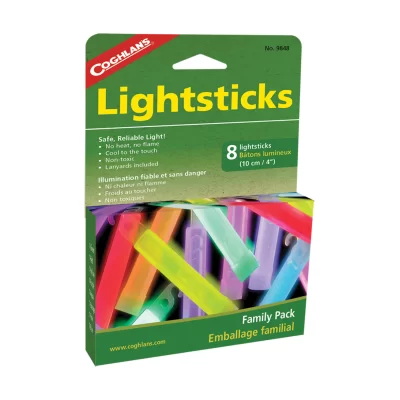 Lightsticks family pack - 4" - 8 pack