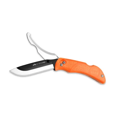 Couteau de rasoir remplaçable outdoor edge 3.5"  razor-pro avec 6 lames d’éviscération et etui