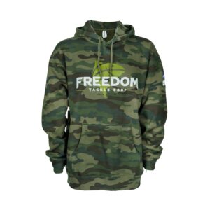 Sweat à capuche Freedom Green Camo