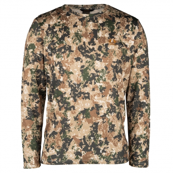 Connec Dusk Ls Crewneck Outsight/Outvision/Black Moose