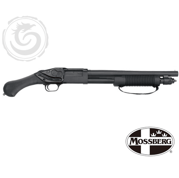 MOSSBERG 590 12GA 14,3IN SHOCKWAVE CRIMSON TRACE LASERSADDLE