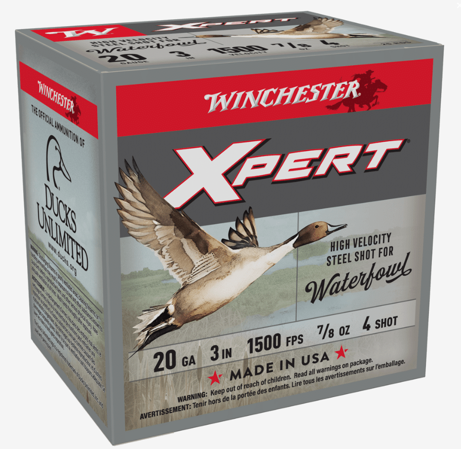 WINCHESTER 20 GA 3" #4 XPERT HV STEEL WTFWL 7_8 OZ