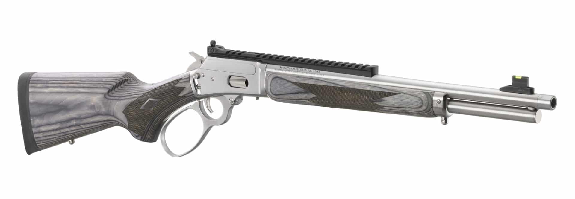 Marlin 1894 SBL Lever Action Rifle, 16.10" Threaded Barrel, Grey Laminate Stock, Big Loop, 44 MAG Marlin 1894 SBL Lever Action Rifle, 16.10" Threaded Barrel, Grey Laminate Stock, Big Loop, 44 MAG