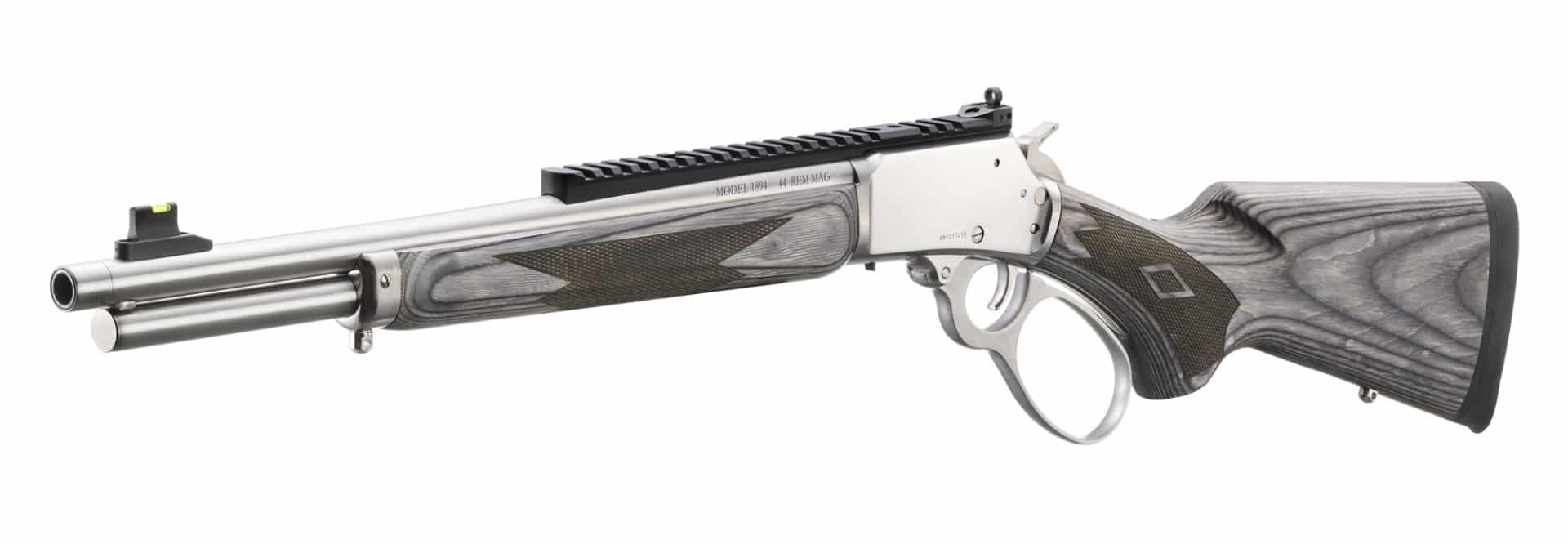 Marlin 1894 SBL Lever Action Rifle, 16.10" Threaded Barrel, Grey Laminate Stock, Big Loop, 44 MAG