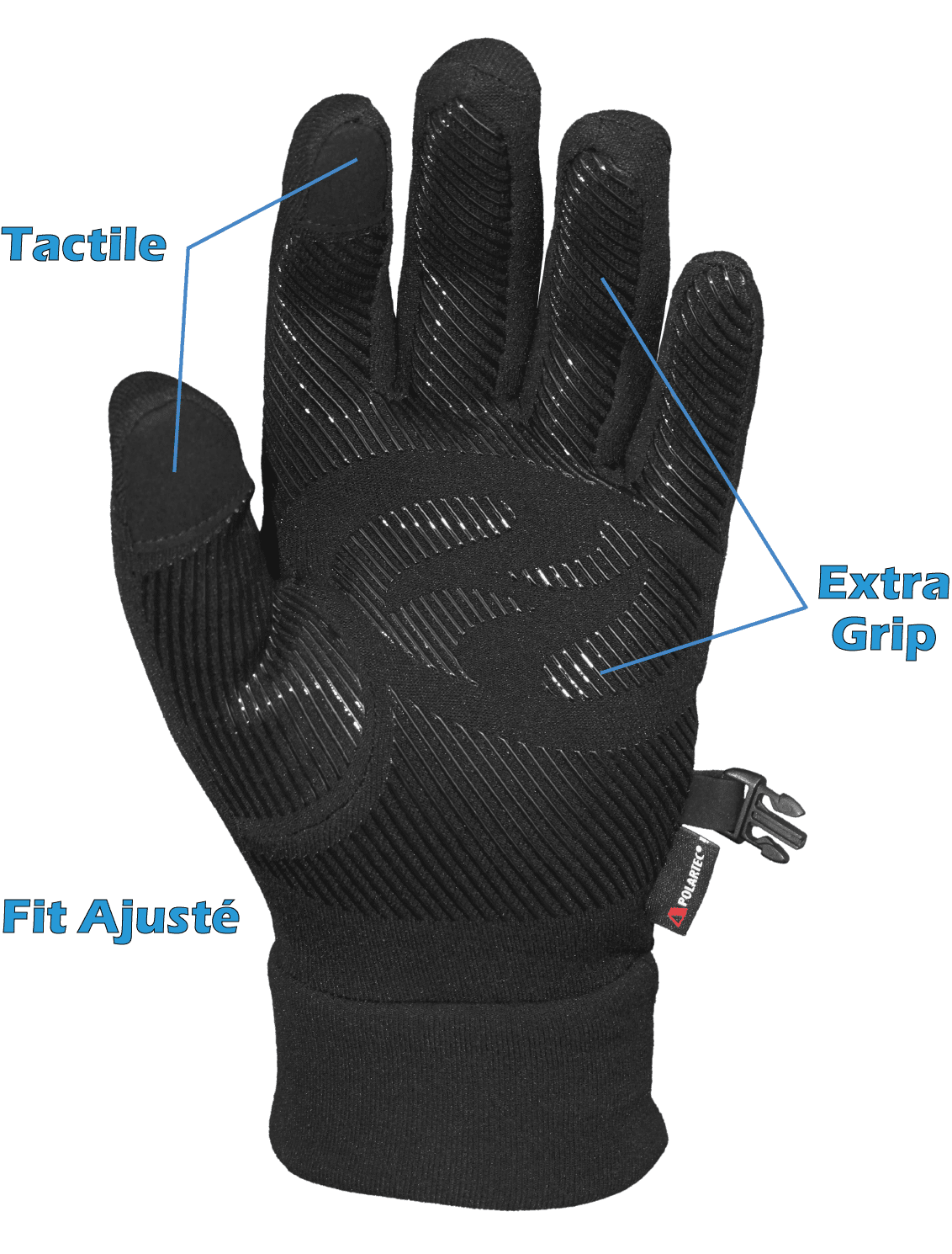 Hypnose Squall fitted glove Polartec - XS