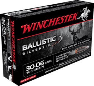 Winchester 30-06 168gr Ballistic Silvertip