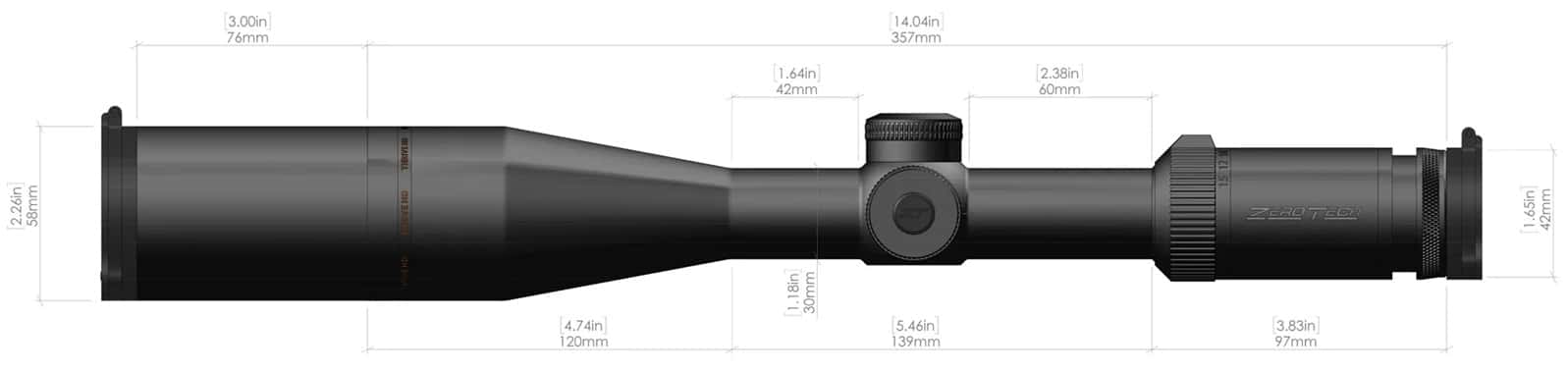 Zero tech thrive hd 6-24 x 50mm th6245p Zero tech thrive hd 6-24 x 50mm th6245p