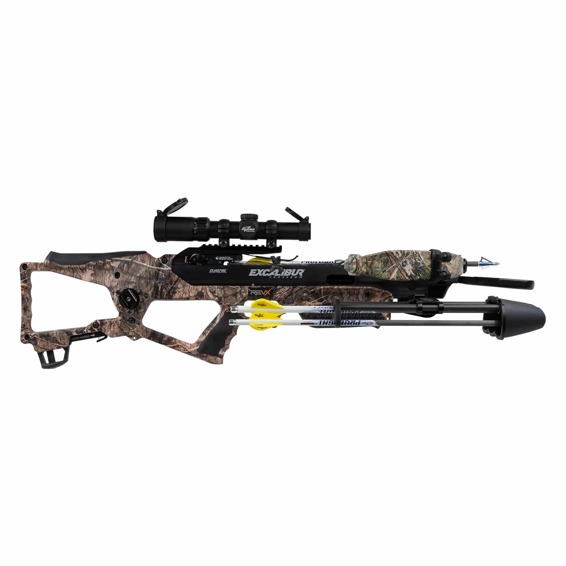 Excalibur REVX - Mossy Oak DNA w/ Overwatch Scope, 400 FPS