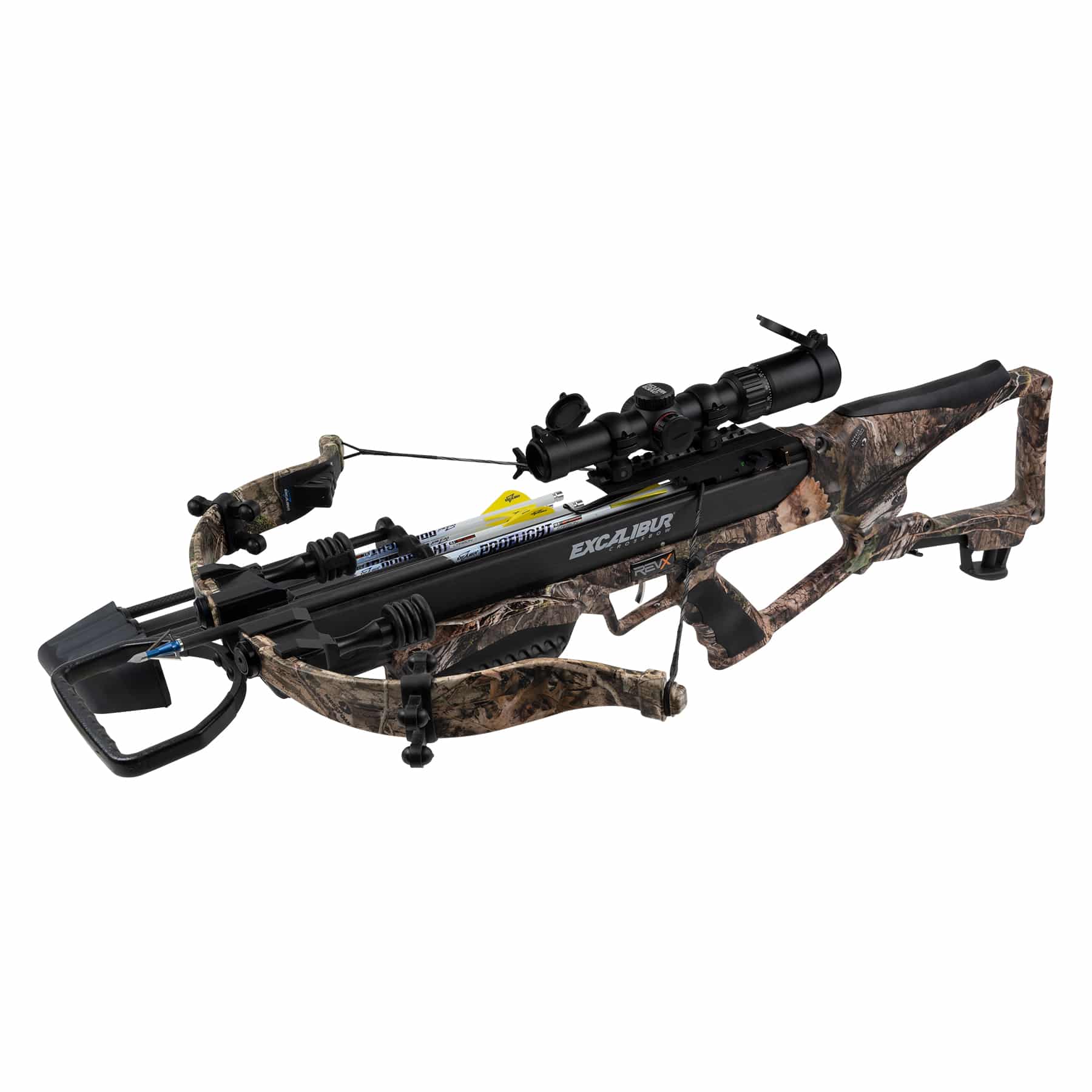 Excalibur REVX - Mossy Oak DNA w/ Overwatch Scope, 400 FPS