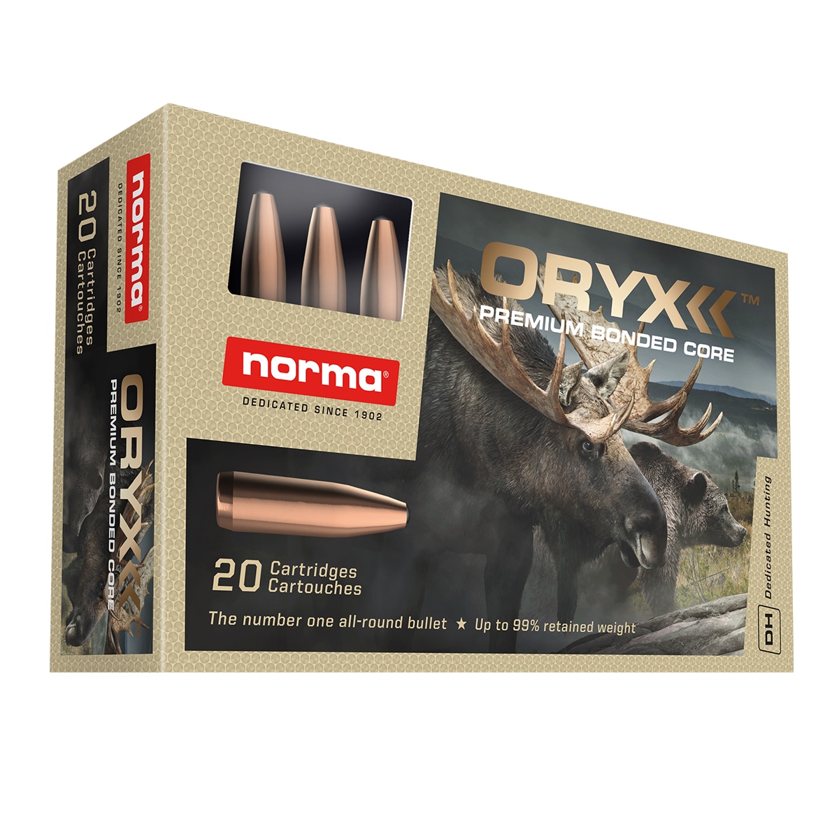 Norma Oryx 308 Norma Mag 180gr
