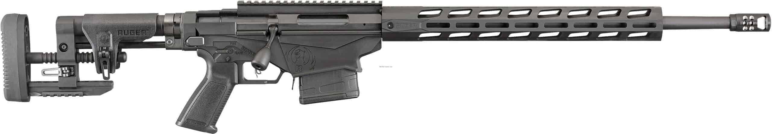 Ruger Precision Rifle Gen 3 6.5 Crm 24in 10rd Adj Stk M-Lok Hanguard Ambi Safety Hybrid Muzzle