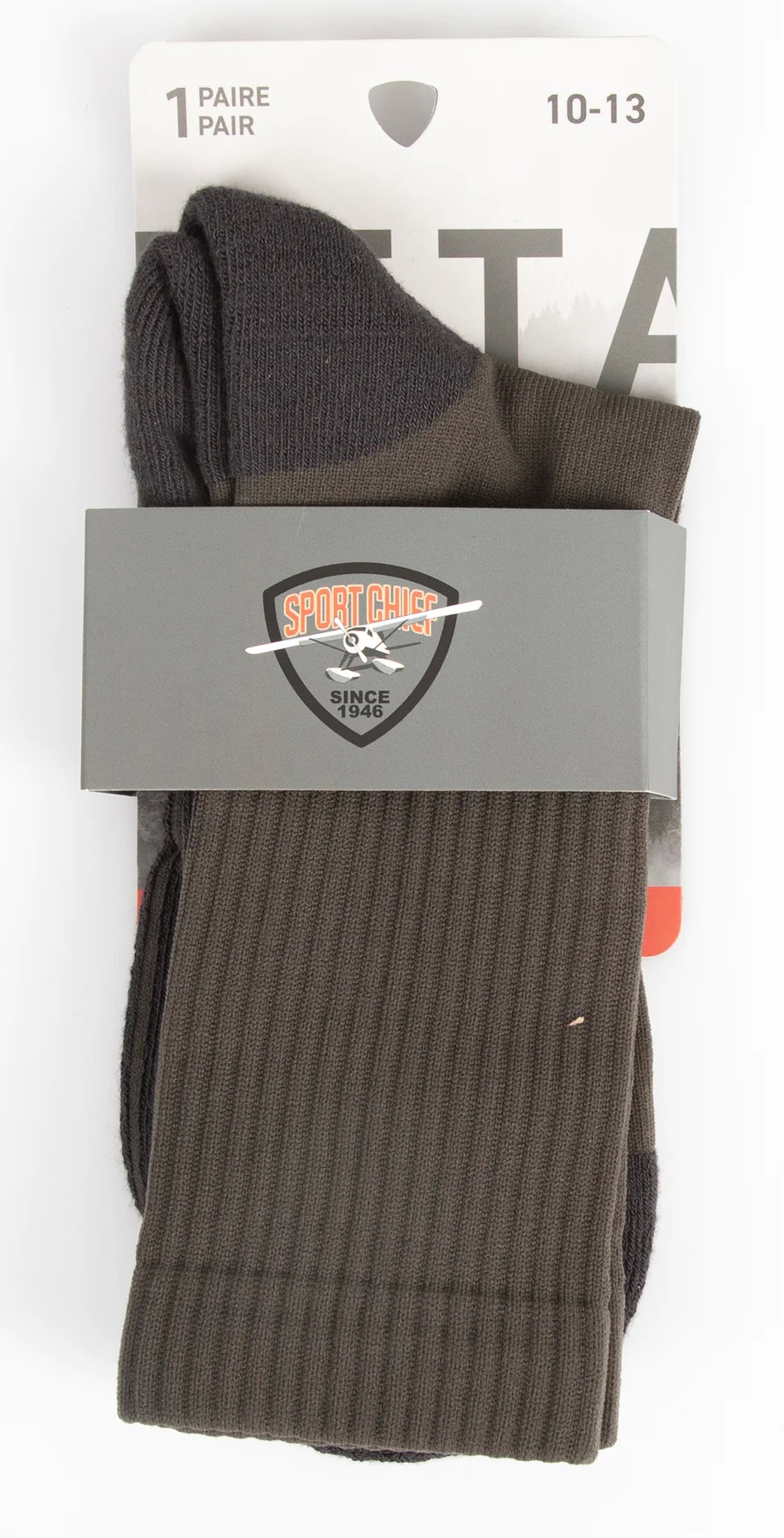 Sportchief man beta sock flint or tarmac