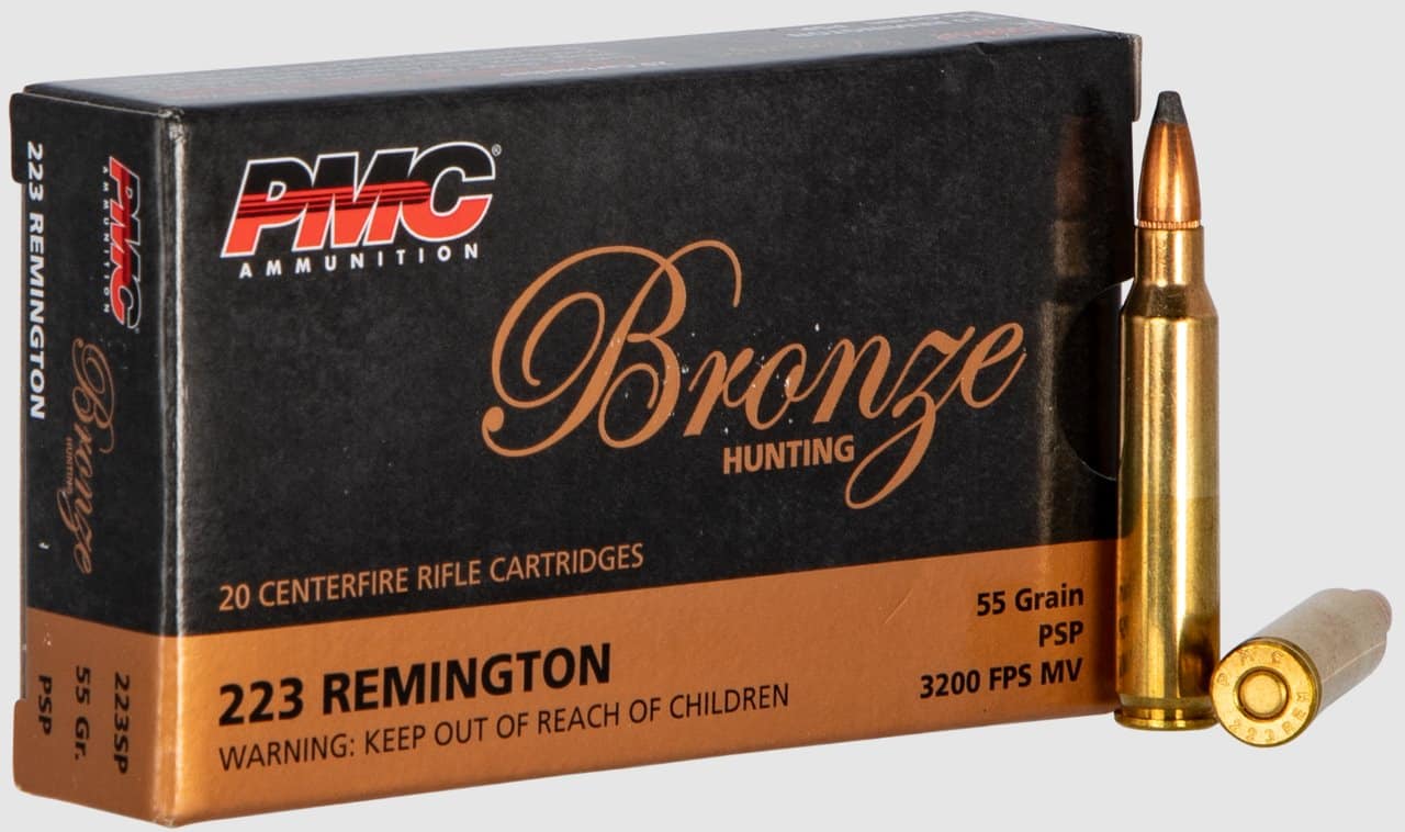 Pmc Bronze 223 Rem 55gr Psp 20rnd