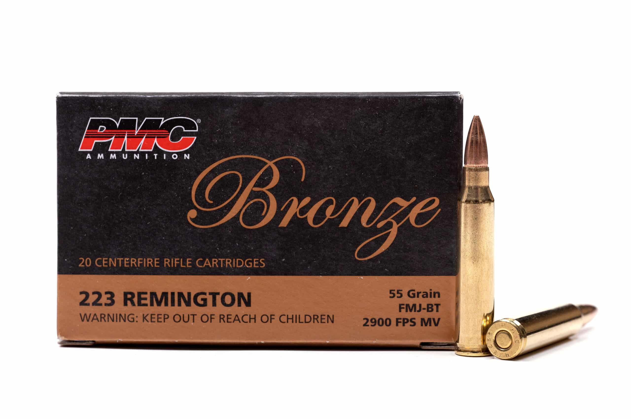 Pmc 223 Rem 55gr Fmj-Bt 20rds