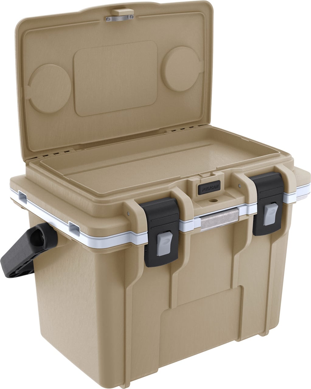 Pelican 14qt personal cooler tan / white