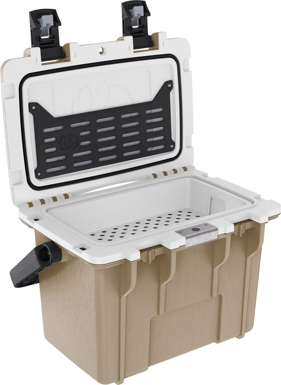 Pelican 14qt personal cooler tan / white