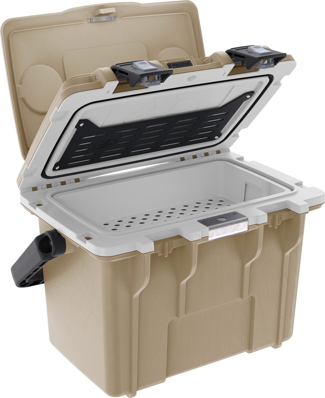 Pelican 14qt personal cooler tan / white